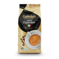 Caféclub Kaffeebohnen Crema Espresso 1000 g
