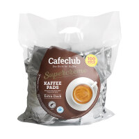 Caféclub Kaffeepads EXTRA DARK 100 Pads im Megabeutel