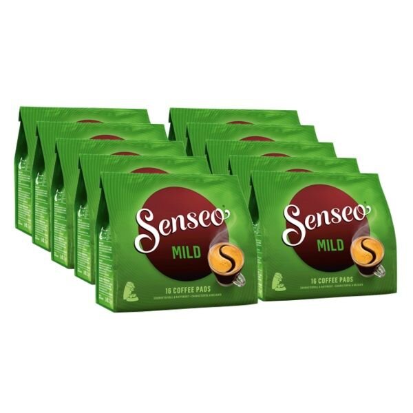 Kaffeepads Senseo ® Mild Rabatt 10 x 16 Pads - MHD: 14.05.2020
