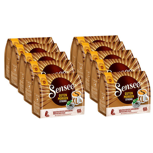 Kaffeepads Senseo® Guten Morgen XL STRONG - 10 x 10 Becher Pads