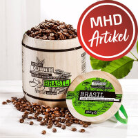 Kaffeebohnen Minges BRASIL Hochland Arabica im Holzfass...