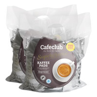 Caféclub Kaffeepads ESPRESSO 2 x 100 Pads im...