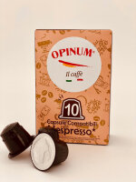 Opinum Il Caffè - 10 Nespresso® kompatible...