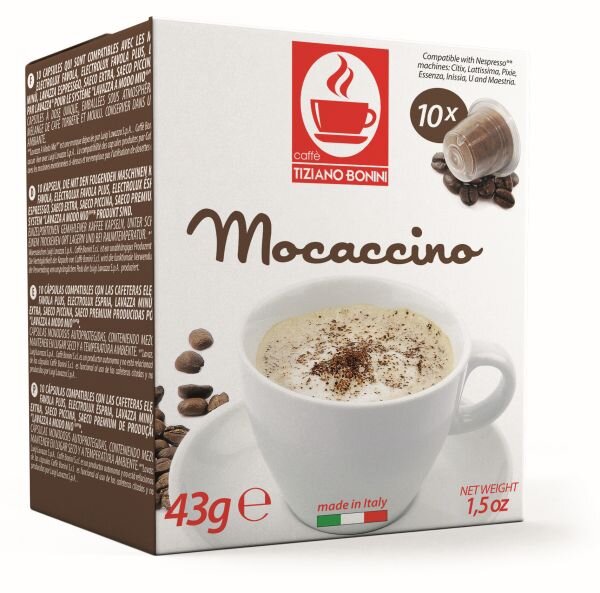 Caffè Bonini Mocaccino - 10 kompatible Kapseln Nespresso ®*