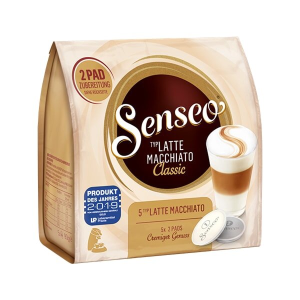 Kaffeepads Senseo® Latte Macchiato Classic - MHD: 12.03.2021