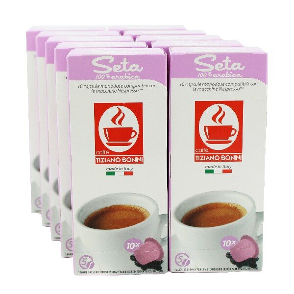 Caffè Bonini SETA - 100 Kompatible Kapseln Nespresso ®*