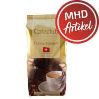 Caféclub Kaffeebohnen Crema Schümli - MHD: 20.07.2024 !! (1000 g)