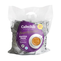 Caféclub Kaffeepads RISTRETTO 100 Pads im Megabeutel