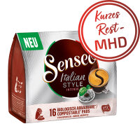 Kaffeepads Senseo® ITALIAN STYLE Intenso - MHD: 13.07.2024  (16 biologisch abbaubare Pads)