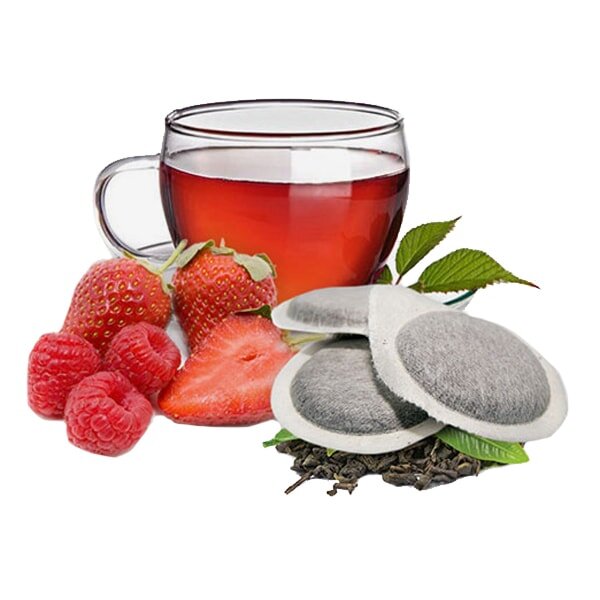 Tisana/Tee - 10 ESE Pads Erdbeere/Himbeere
