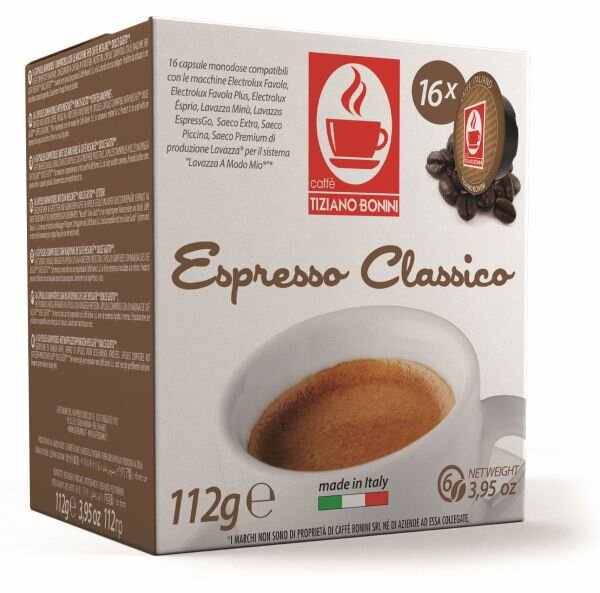 Caffè Bonini CLASSICO - 4 x 16 Kompatible Kapseln Lavazza A Modo Mio ®*