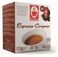 Caffè Bonini CORPOSO  -  4 x 16 Kompatible Kapseln...