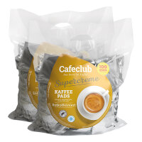 Caféclub Kaffeepads ENTKOFFEINIERT 2 x 100 Pads im...