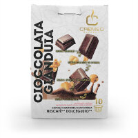 CREMEO Linea Solubili CIOCCOLATA GIANDUIA - 10 Kapseln...