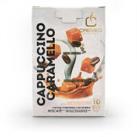 CREMEO Linea Solubili CAPPUCCINO CARAMELLO - 10 Kapseln...