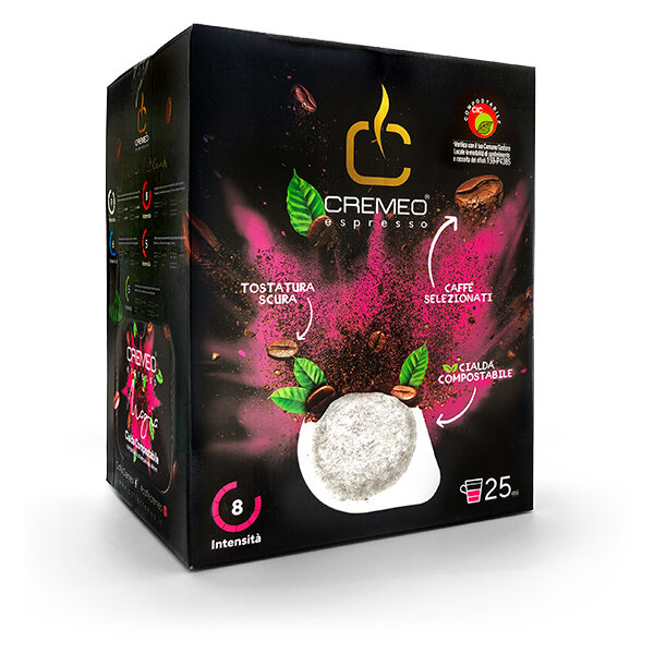 CREMEO Linea Caffè MAGIA - 10 Cialde ESE (ESE-Pads - Ø 44 mm)