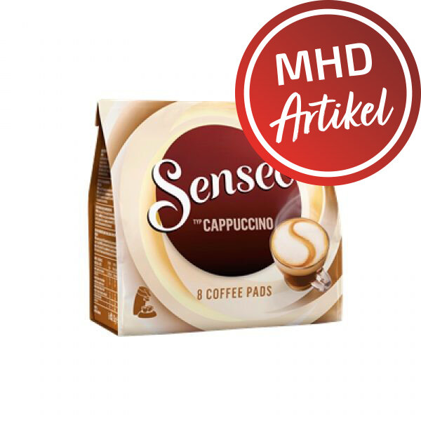 Kaffeepads Senseo® CAPPUCCINO - 8 Pads - MHD: 19.09.2022