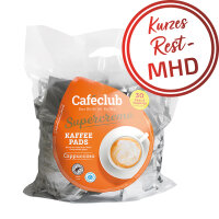 Caféclub Kaffeepads CAPPUCCINO - 30 Tassen im Megabeutel - MHD: