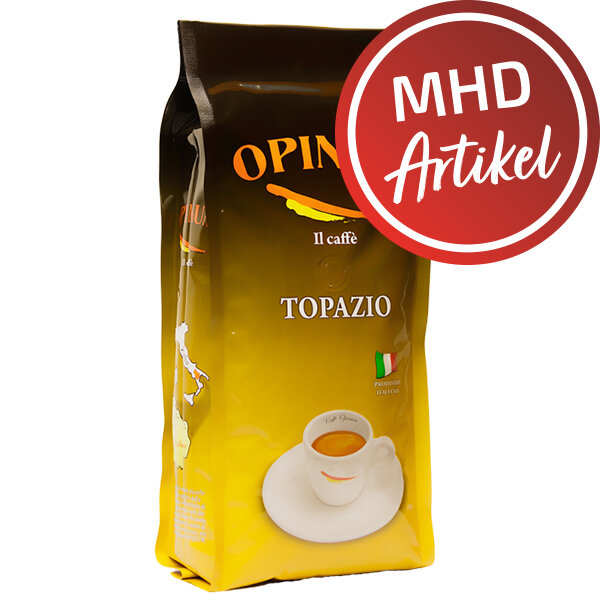 Opinum TOPAZIO - Ganze Bohne - MHD: 30.11.2022