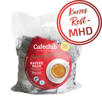 Caféclub Kaffeepads REGULAR - 100 Pads - MHD: