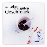 Glasplatte - Motiv "Gewürz" - Johann Lafer