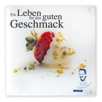 Glasplatte - Motiv "Erdbeere" - Johann Lafer
