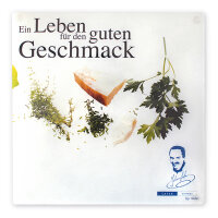 Glasplatte - Motiv "Kräuter" - Johann Lafer