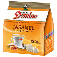Domino® CARAMEL - 18 aromatisierte Kaffeepads