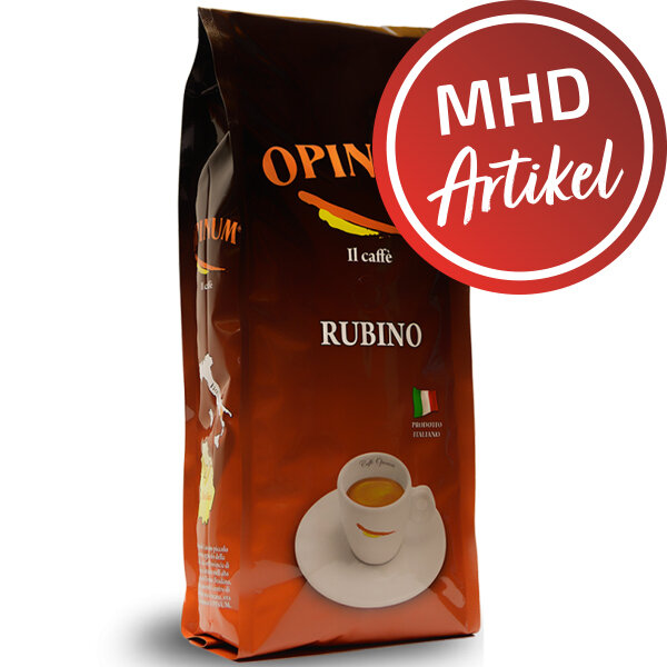 Opinum RUBINO - Ganze Bohne - MHD: 31.10.2022