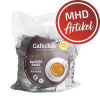 Caféclub Kaffeepads ESPRESSO - 100 Pads im...