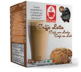 Caffè Bonini Caffè Latte / Café au lait - 6 x 16 Kaffeekapseln Dolce Gusto®*