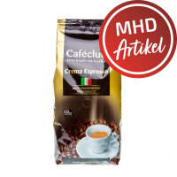 Caféclub Kaffeebohnen Crema Espresso - MHD:...