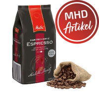 Melitta ® Gastronomie Espresso - ganze Bohne 1000 g -...