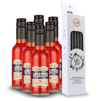 Sommerlaune: 6 x L APERITIVO SPRITZ 250 ml + Upn Joy...