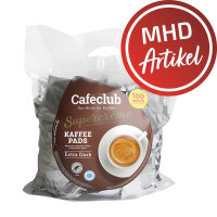 Caféclub Kaffeepads EXTRA DARK 100 Pads im...