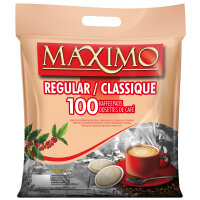 Maximo Kaffeepads REGULAR/CLASSIQUE - 100 Pads im Megabeutel