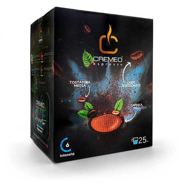 CREMEO Linea Caffè INCANTO - 100 Kapseln Lavazza a Modo Mio ® kompatibel