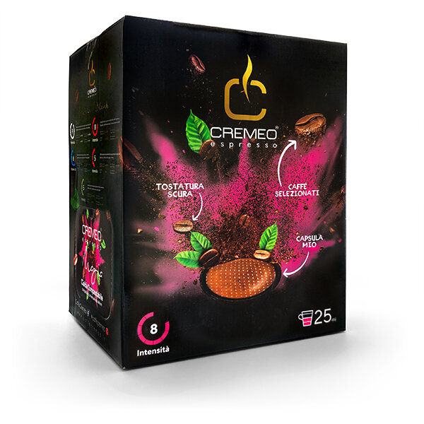 CREMEO Linea Caffè MAGIA - 100 Kapseln Lavazza a Modo Mio ® kompatibel