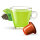 Bonini Tè Verde Tuareg / Grüner Tee mit Minze - 10 Teekapseln Nespresso ®*