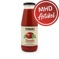 Terra Famiglia - Tomatenpassata mit Basilikum - 690 g - MHD: 10.09.2023