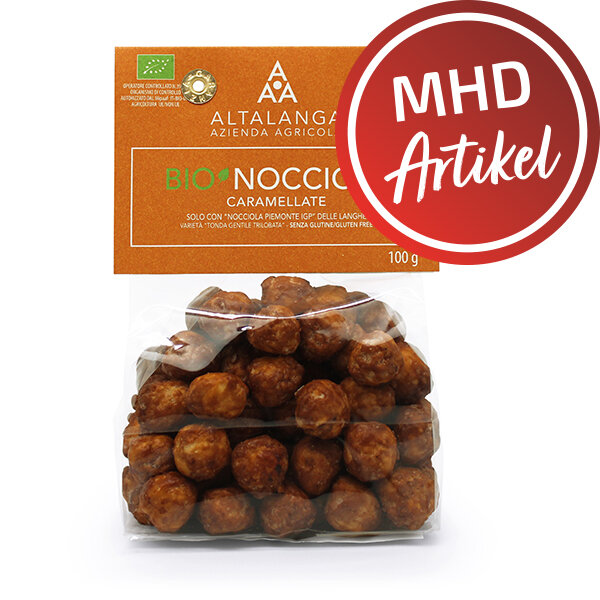 Terra Famiglia -  "Bio-Nocciole" gebrannte Haselnüsse - MHD: 31.08.2024 !! (100 g)