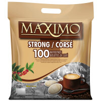 Maximo Kaffeepads STRONG - 100 Pads im Megabeutel