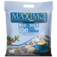 Maximo Kaffeepads MILD - 100 Pads im Megabeutel