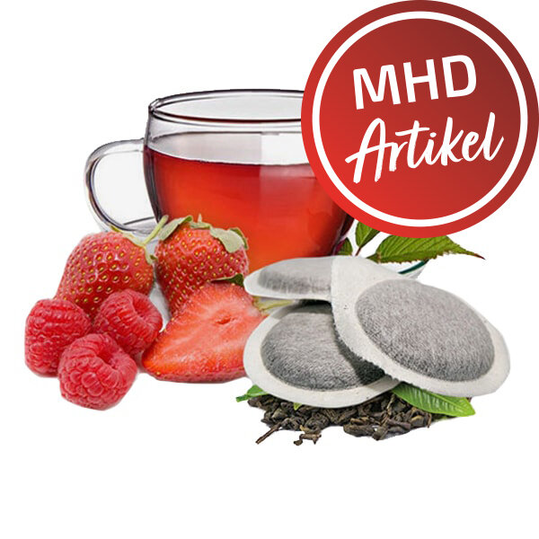 Tisana/Tee - 100 ESE Pads Erdbeere/Himbeere - MHD: 31.10.2023