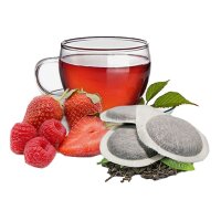 Tisana/Tee - 100 ESE Pads Erdbeere/Himbeere - MHD: 31.10.2023