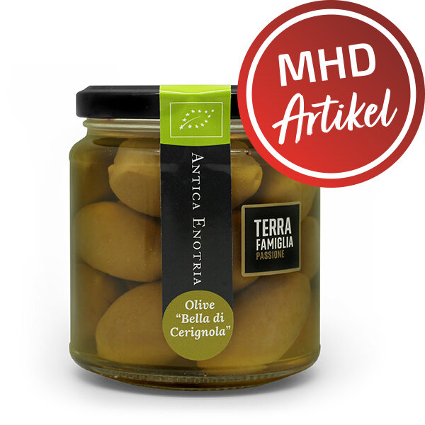 Antica Enotria - Tafeloliven "Bella di Cerignola" !!! MHD: 29.02.2024 !!! - 290 g