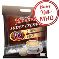 Domino® Kaffeepads STRONG - MHD: 30.06.2024 !!! (100...
