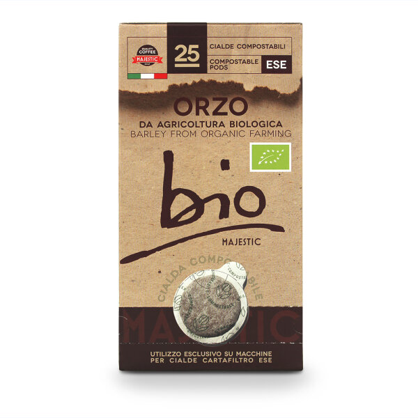 Majestic/dicaf - CAFFÈ ORZO BIO - 25 Cialde / ESE-Pads