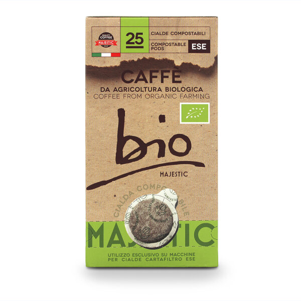 Majestic/dicaf - CAFFÈ BIO - 25 Cialde / ESE-Pads