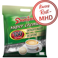 Domino® Kaffeepads DECA / ENTKOFFEINIERT - MHD:  !!!...